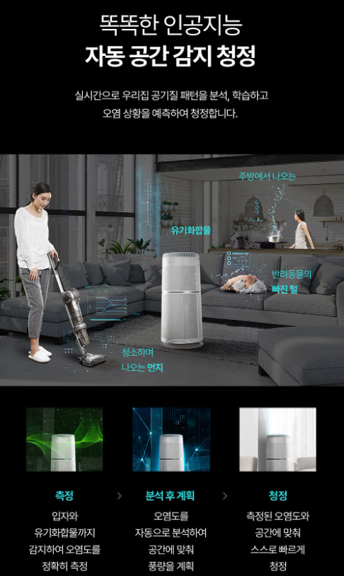쿠쿠 ULTRA 12000 타워형 공기청정기 AC-35U20FCG 115.5㎡ 대형 거실 공기청정기 AC-35U20FCG