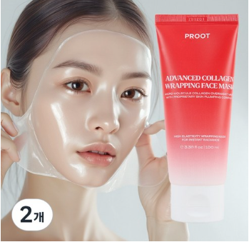 프로트 저분자 콜라겐 물광 랩핑 마스크팩 100ml 나이트 오버나잇 콜라겐팩 8696952769-25514445162