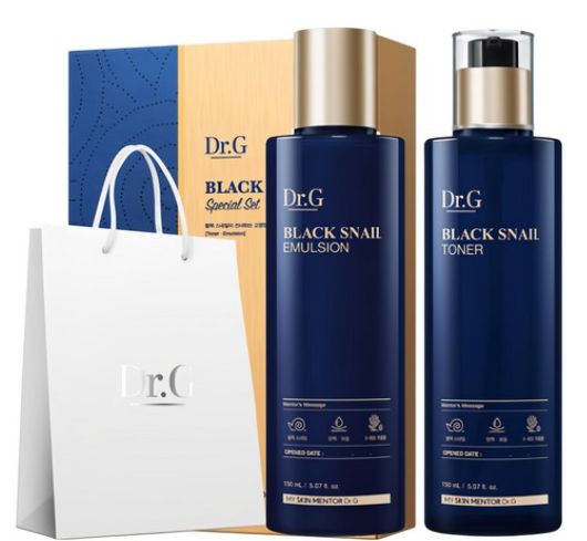 닥터지 블랙 스네일 토너 에멀전 2종 세트 추천｜150ml+150ml 기초 스킨케어 7525760486-21473143810