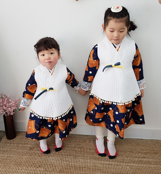 더수 유아 방울 조끼 한복 남아 여아 아동 설날 추석 돌잔치 3398226545
